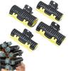 Perm Rod Clips With Sponge Heat-Resistant Digital Perm Bar Clamps Hairdressing Wave Hair Maker Diy Styling Tools