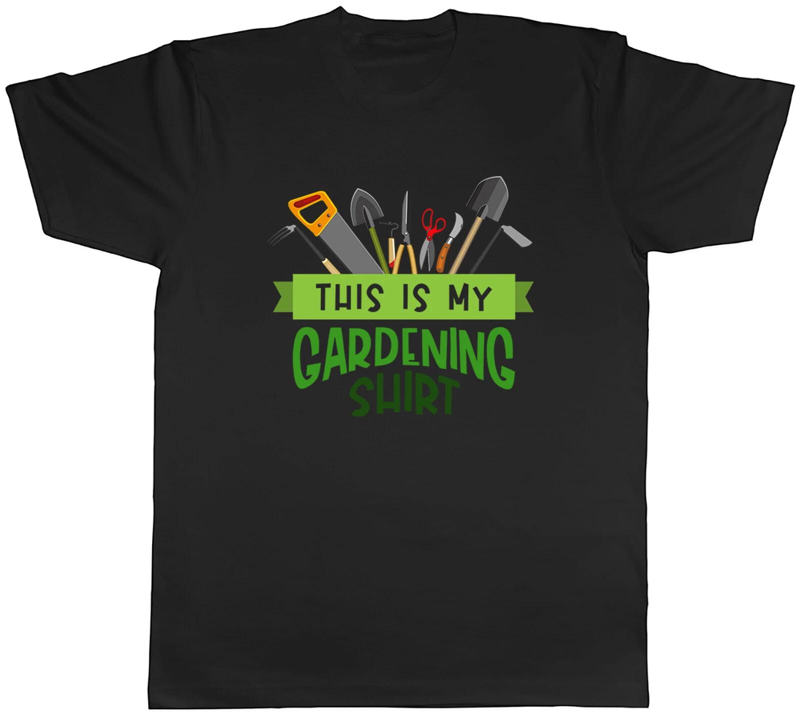 This Is My Gardening Shirt Tools Mens Unisex T-Shirt Tee S