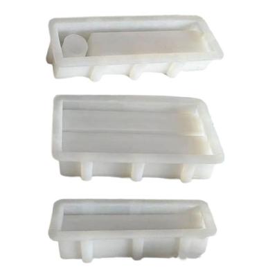 Elongated Silicone Craft Mould 3D Elongated Candle Holder Mould Decorations Tool