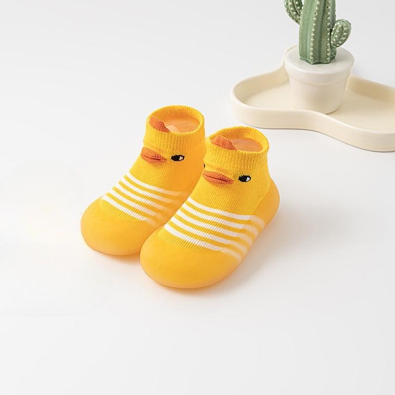 Boys and Girls' Shoes, Socks, Thin-style Anti-slip Soft Soles To Prevent Slipping and Loosening