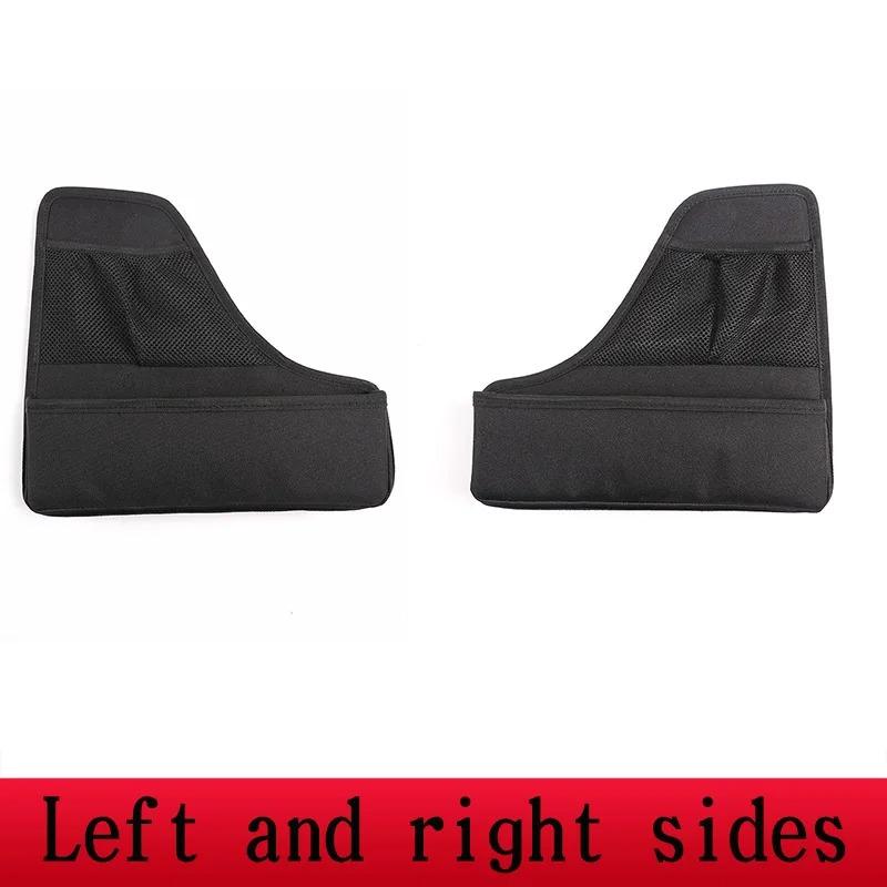 WRLD7 For Land Rover Defender 90 110 130 09-18 Oxford Fabric Car Armrest Box Left and Right Storage Box Storage Bags Car Accessories