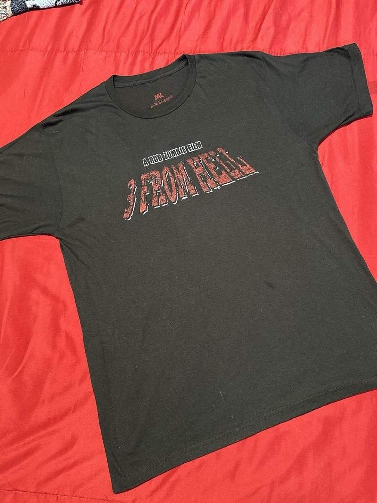 

3 ROM HELL Promo TShirt Men’s Size M/L Rob Zombie’s Local Boogeyman Collection Unisex T-Shirt XL