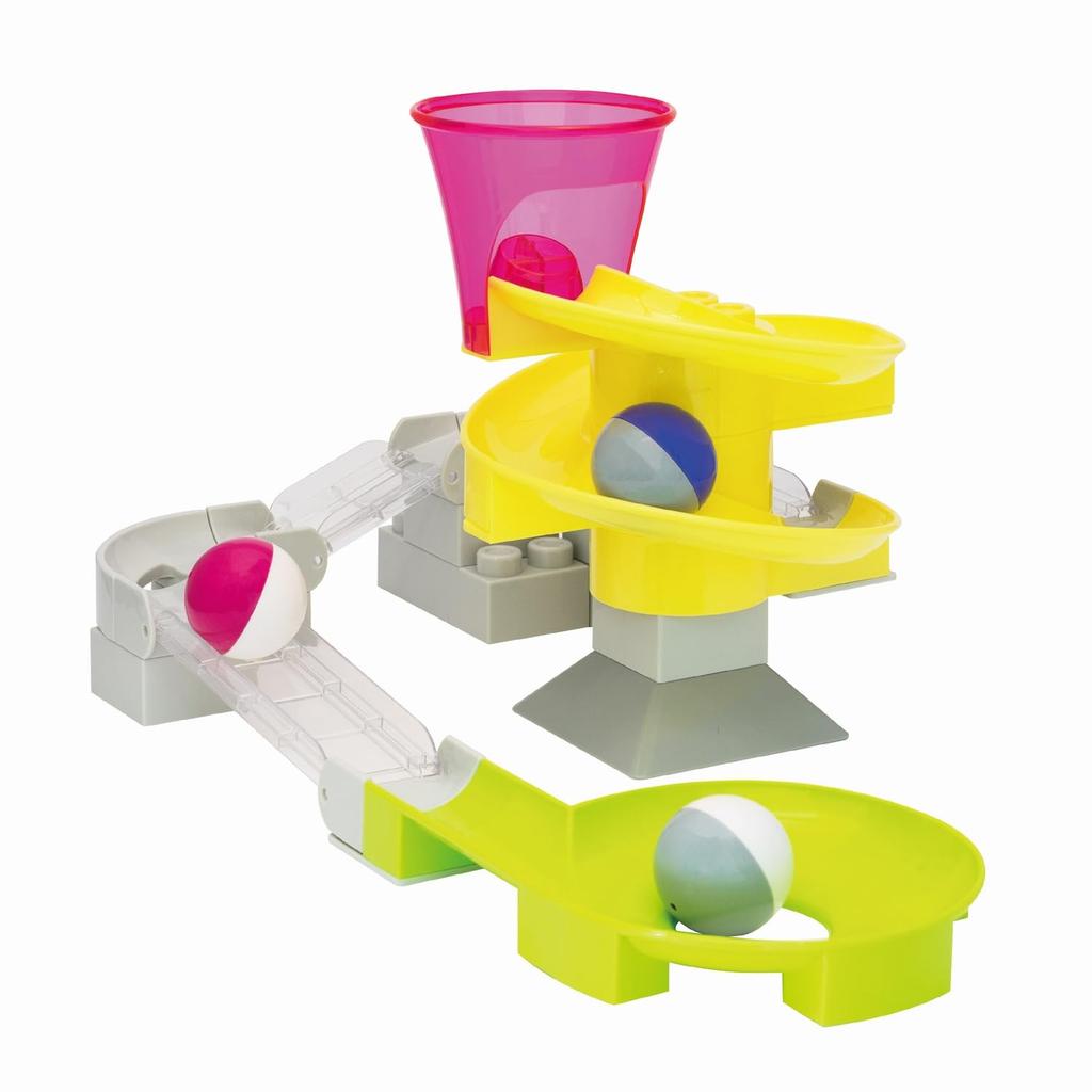 Toy Royal Rolling Coaster First Rolling Set Educational Toy with Large Toy Blocks FLEX+ (Block Play/Rolling Play) Parts, (Finger