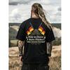 Men's German Unity T-Shirt - German Flag Colors with One Nation Slogan, Crew Neck Casual Tee Suitable for Casual Attire & Outdoor Leisure, Breathable