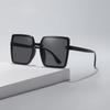 Fashion Square Sunglasses Woman Retro Vintage Gradient Sun Glasses Female Clear Lens