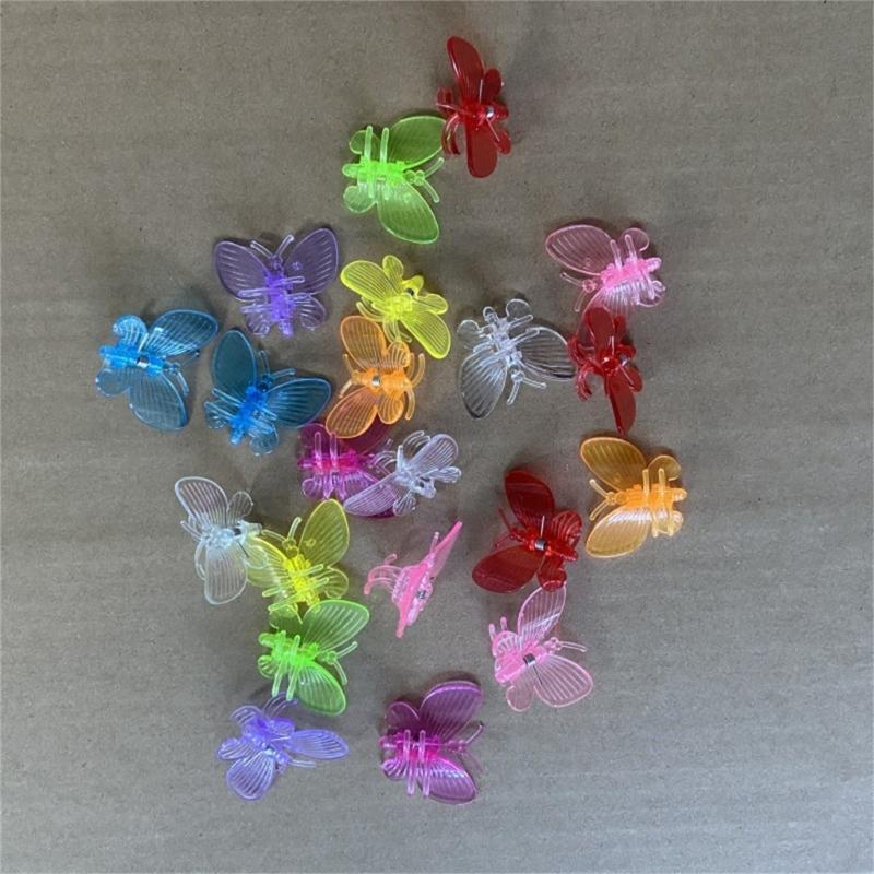 70 Peças Clipes de Planta em Forma de Borboleta Braçadeiras de Plástico Pesadas Adequadas para Flores Trepadeiras Orquídeas Suporte Design Anti-Acamamento