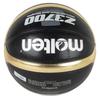 Molten Basketball, Size 7, Synthetic Leather, Black and Gold, B7Z3700-KZ