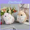 Adorabile Portachiavi Peluche Hamster Creativo Per Amanti Animali Carini 11cm