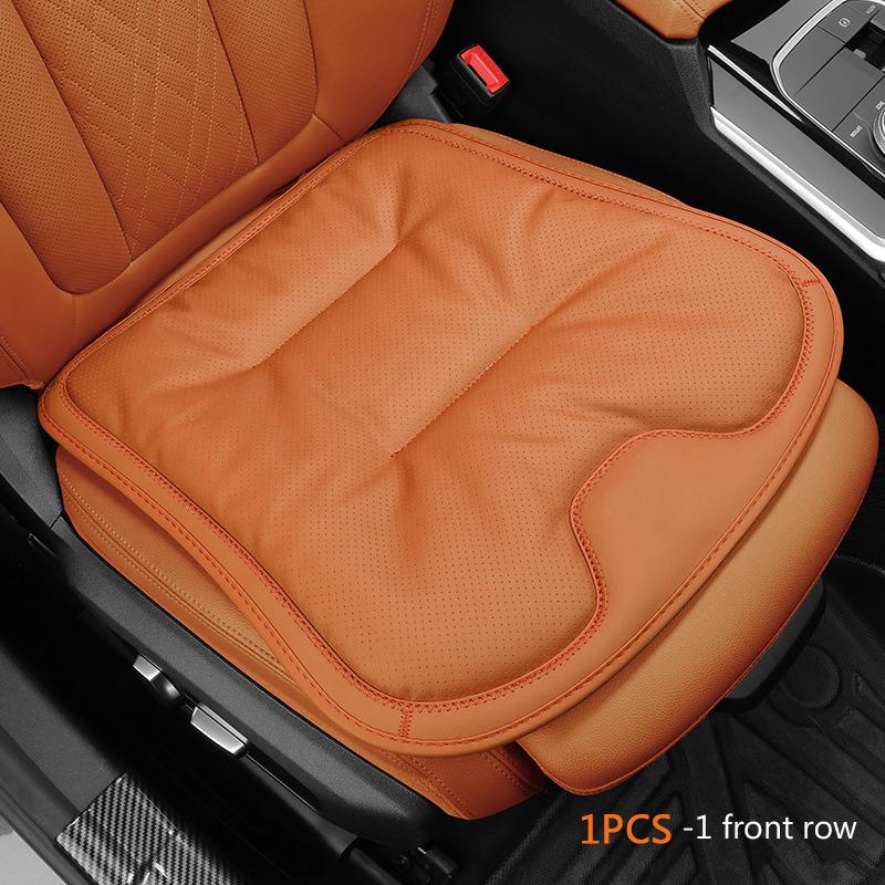 NAPPA Leather Car Seat Cushion For Driving ,For Tesla Model 3 Model Y L Model X Non-Slip Bottom Protector Breathable Covers