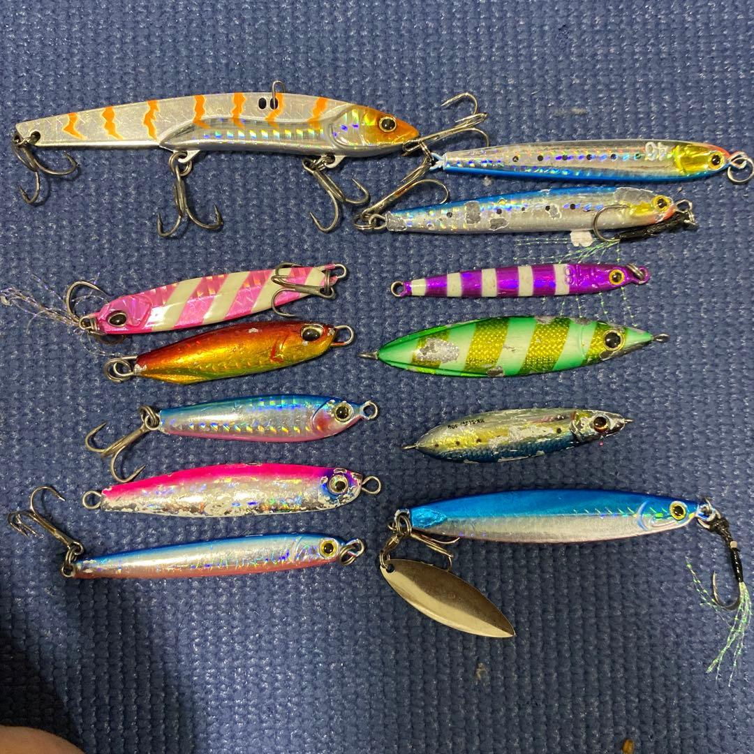 Used shore jigging set