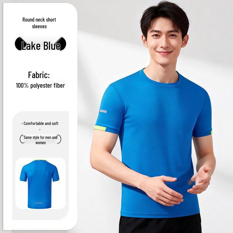 

Ice Silk Quick-Dry Men s Short Sleeve Work Polo Large