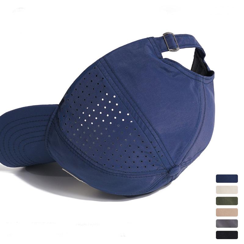 Trend Patch Quick-drying Thin Baseball Cap Men's and Women's Summer Outdoor Sports Running Cap Sun Protection