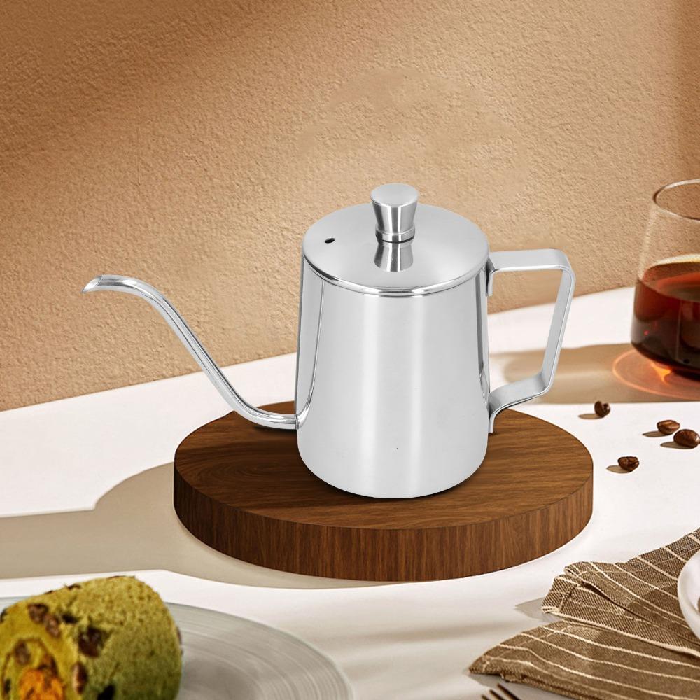 350ml Capacity Pour Over Coffee Pot Scratch Resistance Gooseneck Coffee Kettle Pour Over Brewing