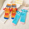 Lady Spring and Autumn Cute Puppy Paw Print Niche Design Tube Socks