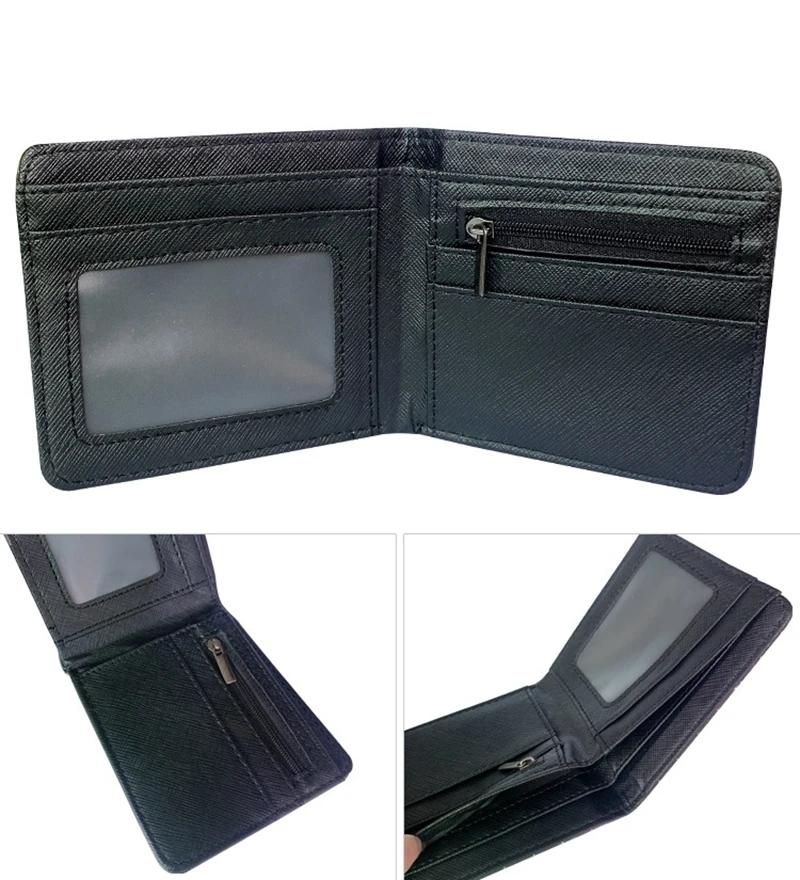 Demon Hunter Pu Anime Cartoon Print Short Wallet Rumi Mira Zoey Saja Storage Bag Birthday Gift