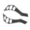 Real Carbon Fiber Steering Wheel Button Trim B For Nissan Altima Teana 2008-2012