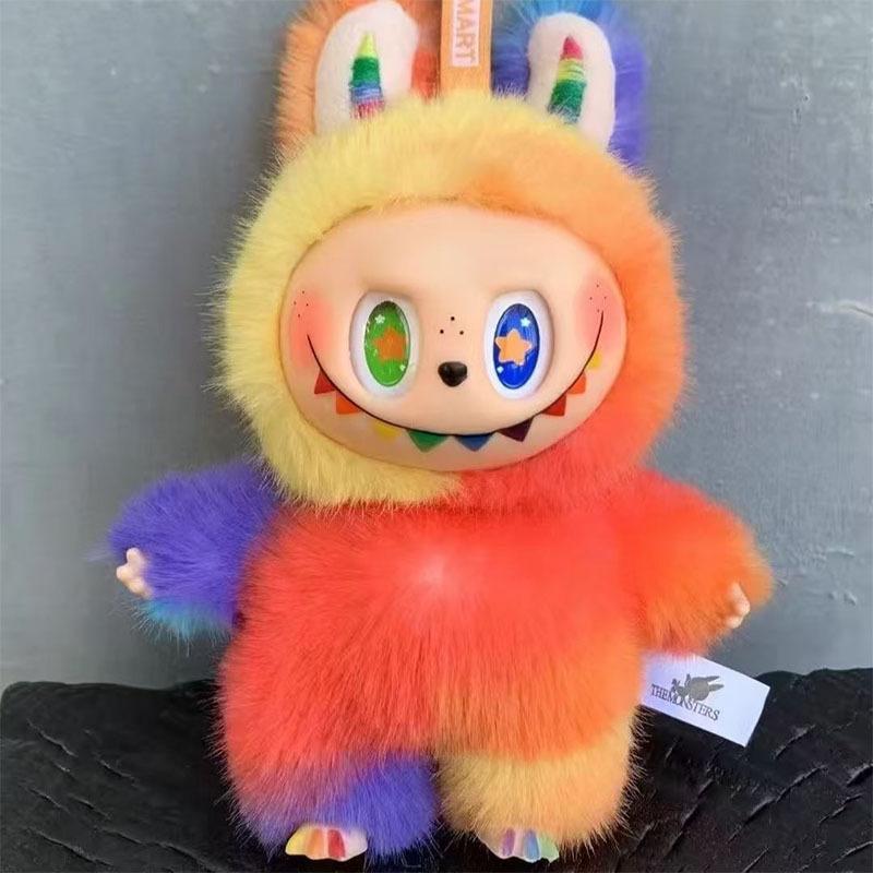 Labubu Doll Bubble Mart 6th Generation Blind Box Labubu Doll Vinyl Series Plush Pendant Toy