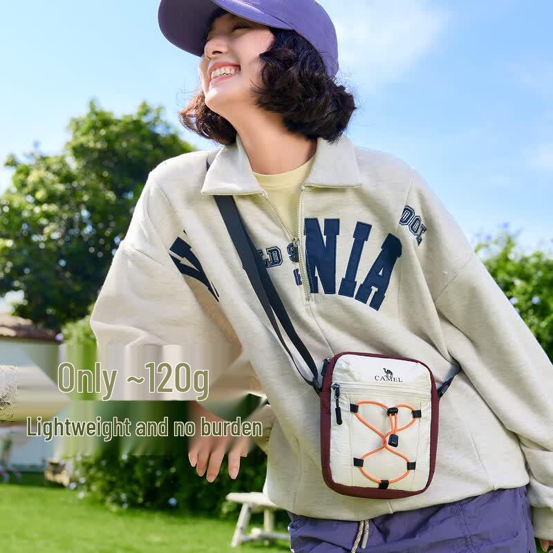 CAMEL Lightweight Crossbody Shoulder Bag