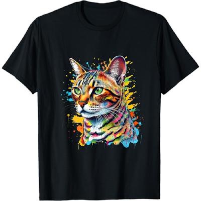 Bengalen Speels voor Bengaalse Kattenliefhebbers T-Shirt