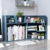 Shelves Bookshelf Organizer Desktop Bookshelf Wood Desk Organizer Office Storage Rack Free Style Display Shelf Bookcase for Tabletop Books Holder
