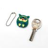 New Cartoon Soft Silicone Protective Key Case Cover for Key Control Dust Cover Holder Women Cute Small Key Chain Pendant Keyring