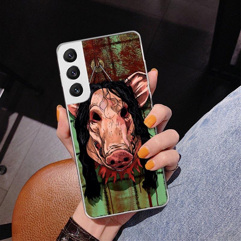 

The Jigsaw Killer Horror Phone Case For Samsung Galaxy S24 S25 Edge S26 Ultra S23 S22 S21 Plus S20 FE + Personalized Print Cover Samsung S20 Plus