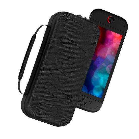 Carrying Case with Game Card Slots Large Capacity Zipper Closure Shockproof Impact Resistant Console Storage Bag for Switch 2
