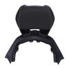Motorcycle Rear Passenger Seat Tailstock Backrest Aluminum Alloy Passenger Backrest Cushion Pad for