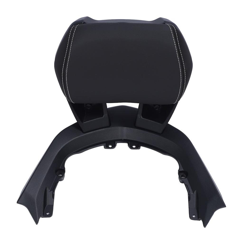 Motorcycle Rear Passenger Seat Tailstock Backrest Aluminum Alloy Passenger Backrest Cushion Pad for