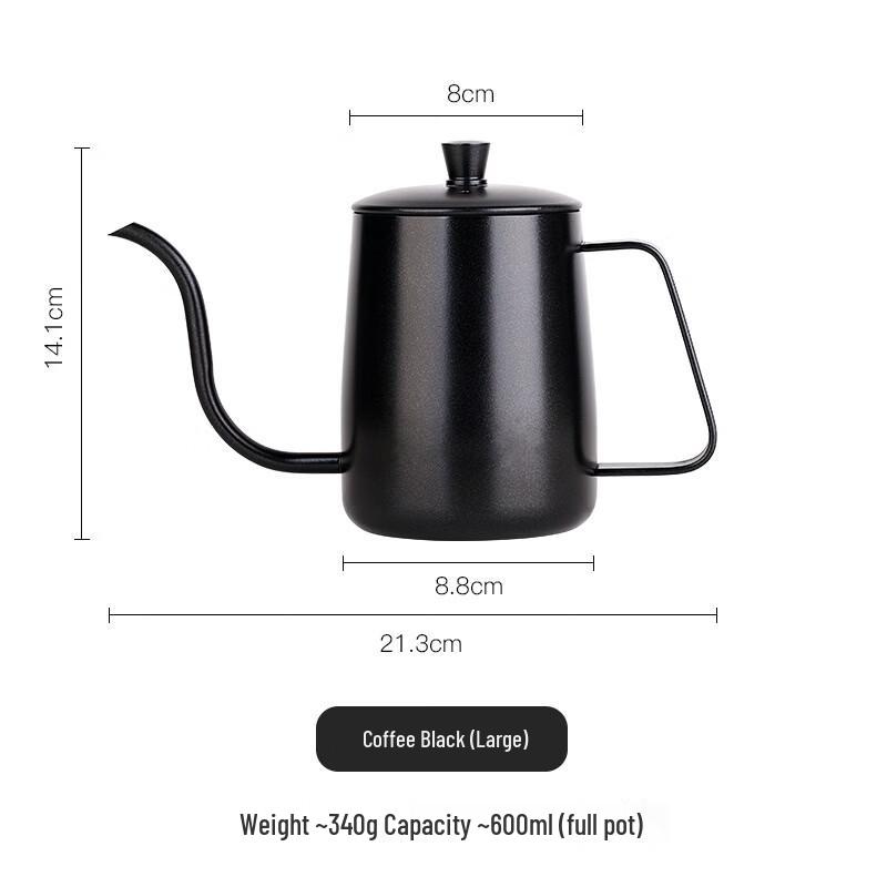 ZISIZ Stainless Steel Pour-Over Coffee Kettle