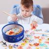 Magnetic Wooden Ocean Fishing Game for Kids - Educational Fun for Boys and Girls