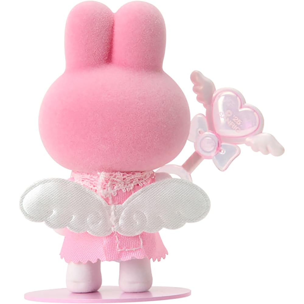 Sanrio My Melody Mini Fluffy Doll Angel Soft Toy 396648