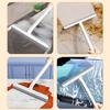 Handheld Wiper Ergonomic Plastic Handle Soft Scraper Multifunctional Bathroom Window Cleaner Versatile Cleaning Tool