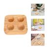 Japanese-style Egg Tray Multi-Compartment Egg Storage Rack Household Egg Plate  Refrigerator