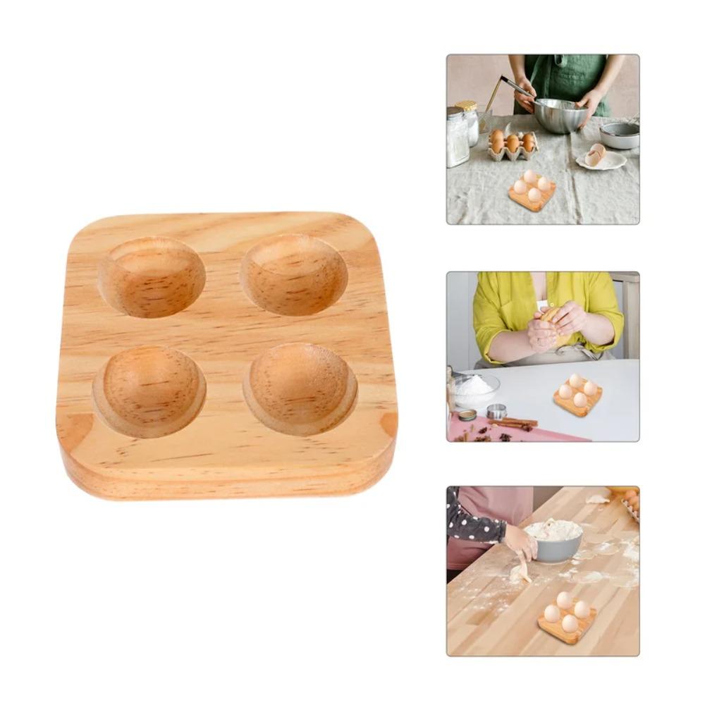 Japanese-style Egg Tray Multi-Compartment Egg Storage Rack Household Egg Plate  Refrigerator