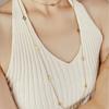 Long Collier Trèfle à Quatre Feuilles Chaîne de Pull pour Femme Acier Titane Multicouche Haut de Gamme Feelunique 2023 Bijoux Nouveaux Tendance
