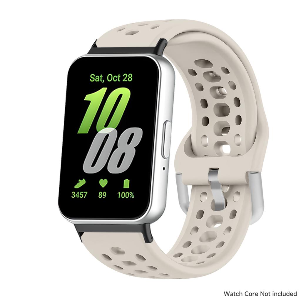 Breathable Silicone Strap For Samsung Galaxy Watch Fit 3 Elastic Sport Band For Galaxy Fit 3 Smartwatch Replacement Accessories