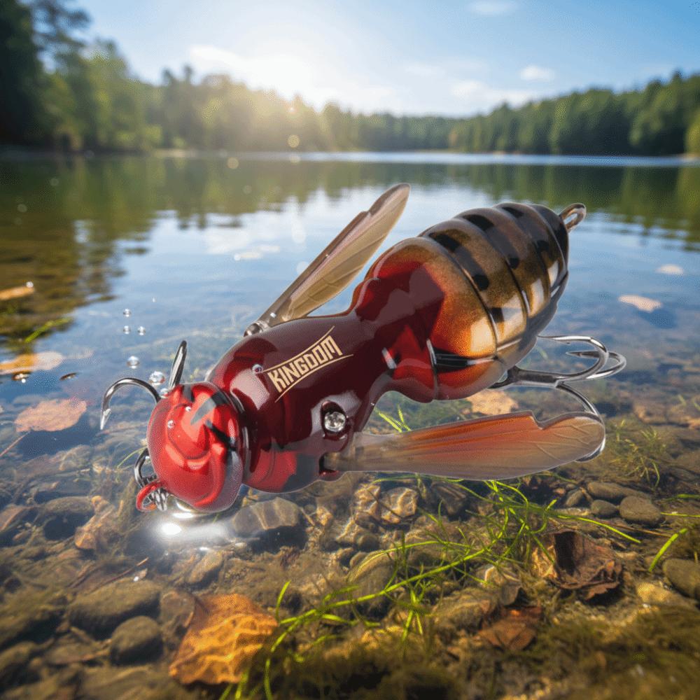 40mm Größe Schwimmköder 48mm Größe Bionischer Kunstköder Wobbler Köder Karpfenfischen
