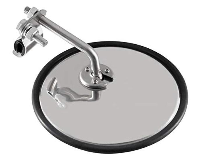 

Jet Inoue Back Shot Mirror All Stainless 501594 Ver. 4S, Round, 210mm, Steel,