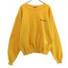 90s Long Sleeve Trainer M Orange Sweat Men's Used