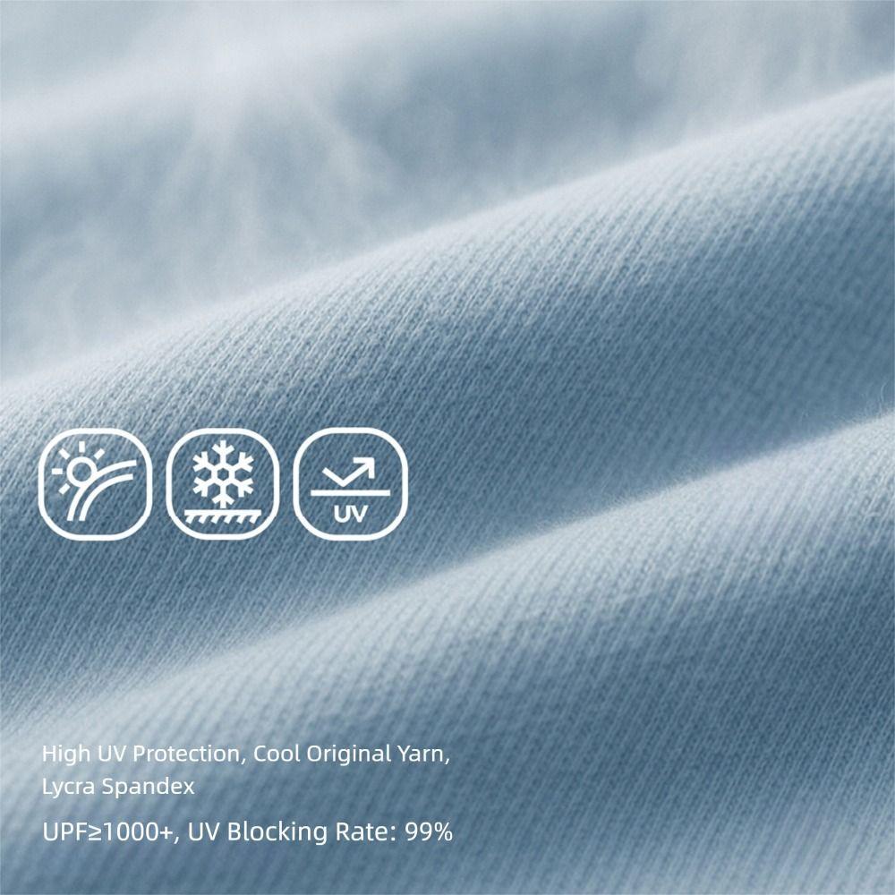 Breathable Ice Silk Sunscreen Sleeves UV Protection Thin Sun Protective Sleeve Cooling Arm Cover Outdoor Sports