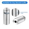 12-19MM Stainless Steel Glass Fasteners Advertisement Standoffs Pin Billboard Fixing Screws Advertising Board Fixed Nails Screw