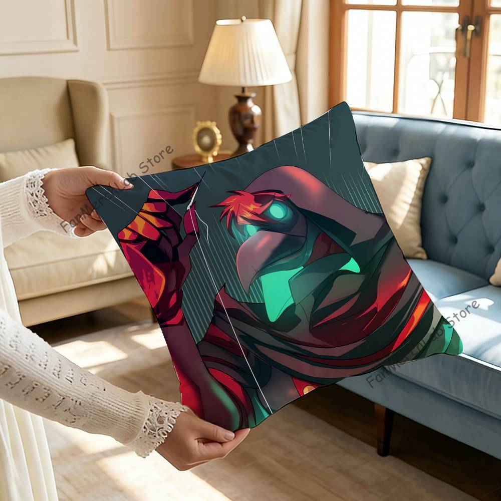 Game TThe Freak CCircus Pillow Case Plush Fabric Soft Pillowcase Double Sided Print Sofa Cushion Cover Throw