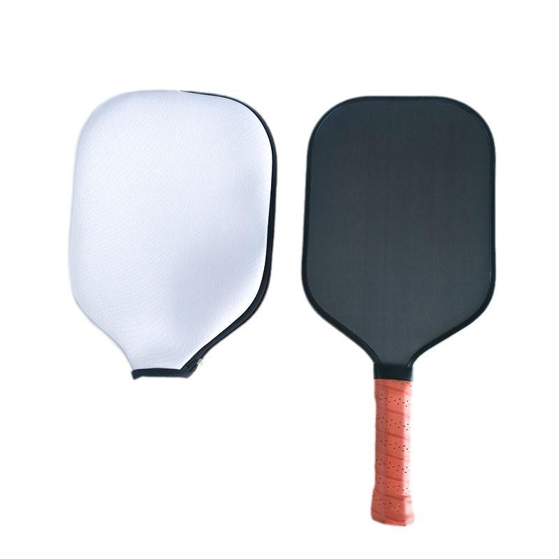 216.pickleball Paddle Protective Cover Waterproof Wear-Resistant Environmental Protection Neoprene Portable Solid Color