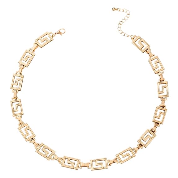 Fashion Stylish Choker Necklace for Women and Girls Gold
