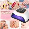 DianaBeauty UV Nail Lamp 380W Nail Dryer with 4 Timer Settings and LCD Display Professional UV Lamp for Manicure Nail Tools