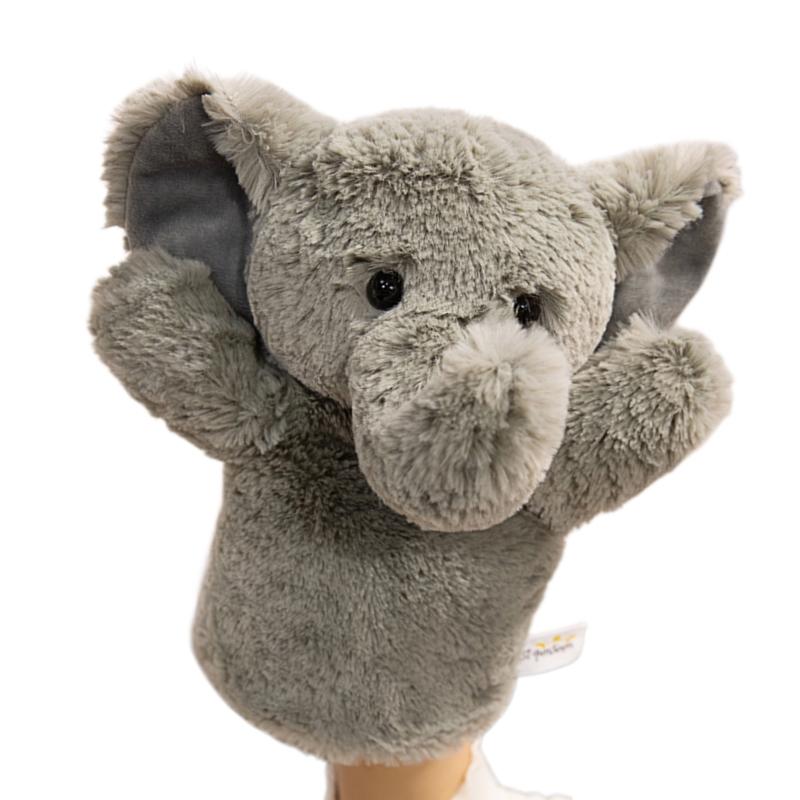 Schattige Dierlijke Handpoppen Set 25 Verschillende Wilde Dieren Zacht Gevuld Interactief Pluche Speelgoed Kamer Schattig Creatief 25cm