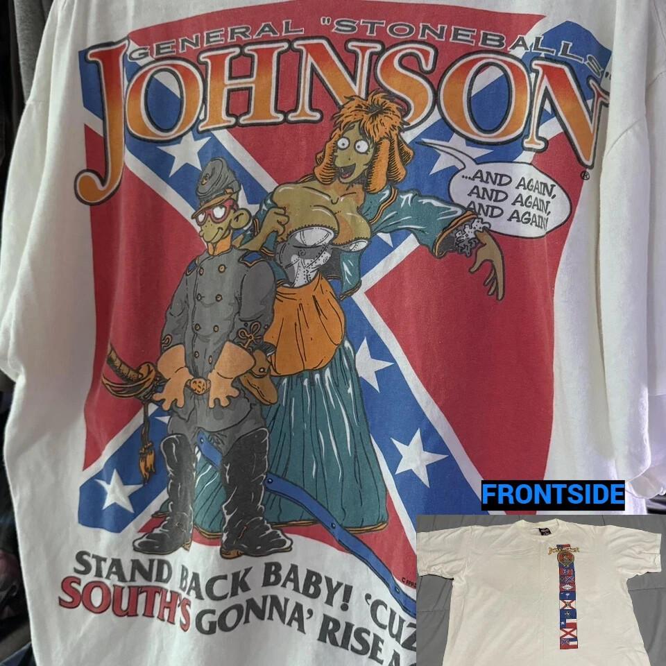 Vintage Big Johnson T-Shirt General Stoneballs S-5XL Unisex T-Shirt XXXL