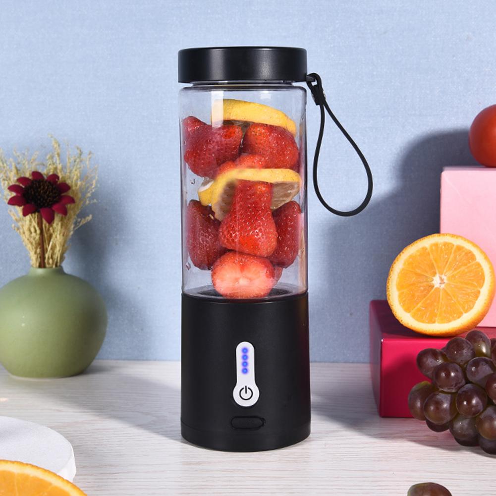 530ml Electric Juicer Cup Handheld Fruit Smoothies Mixer Food Grade Kitchen Tool
