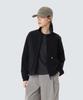 Snowpeak Apparel Root Women'S Stand-Neck Windbreaker (S26Mwrwb65) Black